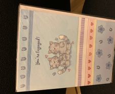 Engagement greeting card