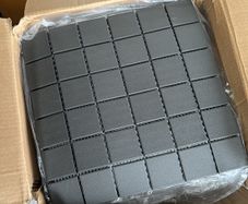 Black Mosaic Tile To Clear