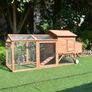 Large Chicken Coop 6-9 Birds With Wheely Image 3