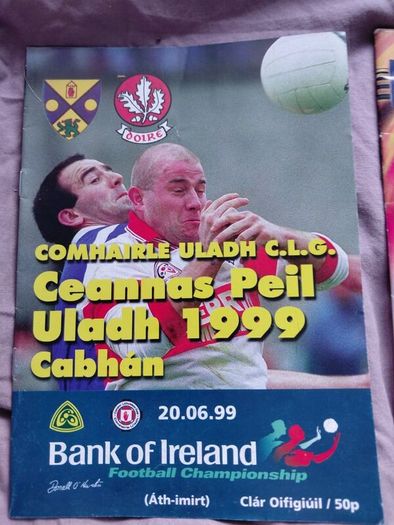 Ulster GAA Programme Bundle