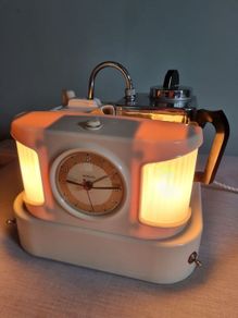 Rare Vintage Goblin "Teasmade"   Retro Tea Maker with Alarm Clock