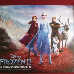 frozen original movie posters x 2 frozen versions