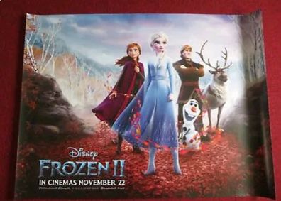 frozen original movie posters x 2 frozen versions
