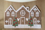 Gingerbread House Bath Mat