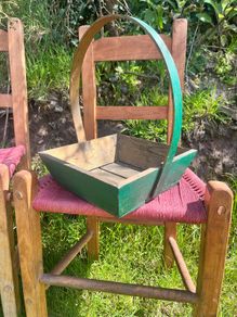 Vintage Pine Basket