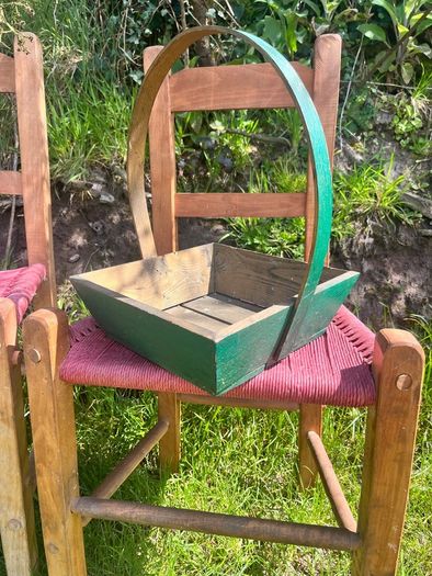 Vintage Pine Basket