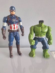 Captain America & The Hulk Electronic figures