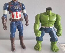 Captain America & The Hulk Electronic figures