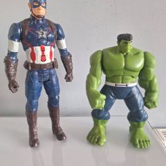 Captain America & The Hulk Electronic figures