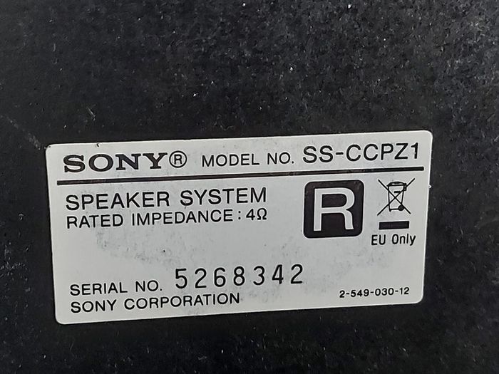 Sony Micro Hi-Fi Component System, Model CMT-CPX1, Radio, CD, Tape and Mini Disc, everything working fine except for the Tape Deck