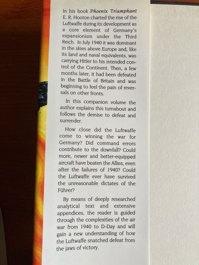 War book:'Eagle In Flames The Fall of the Luftwaffe'