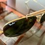 Vintage Ray Ban Bausch and Lomb Mens Gold Aviator Outdoorsman Sunglasses Image 8