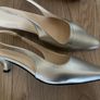 New Silver Kitten Heels Image 2