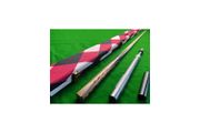 Pro 1 Piece Handmade Ash Shaft Ebony Snooker Cue Set With Pro Case and extensions - free delivery / collect