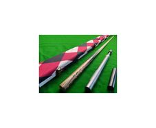Pro 1 Piece Handmade Ash Shaft Ebony Snooker Cue Set With Pro Case and extensions - free delivery / collect