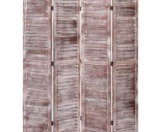 4-Panel Room Divider Brown 140x165 cm Wood