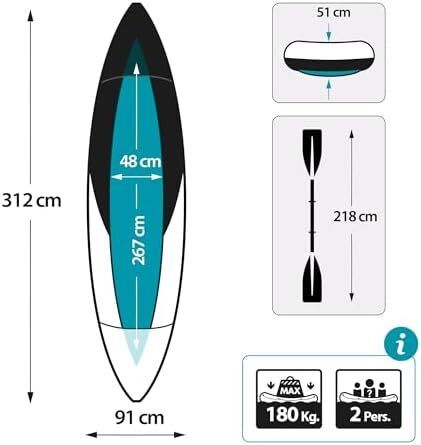 2-Person Inflatable Kayak