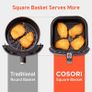 Air Fryers Oven, 5.5L XXL Oil Free Air Fryer 1700W with Rapid Air Technology for Healthy Fast Cooking & 55% Energy-Saving, 11 Presets, LED Onetouch Screen, Nonstick Basket MULTIPLE COLOURS AVAILABLE Image 6