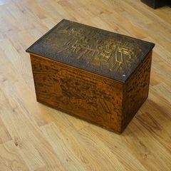 Brass Coal Box