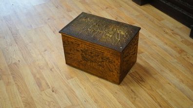 Brass Coal Box