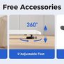Electric Standing Desk, 100 x 60 cm Height Adjustable Sit Stand Desk Image 3