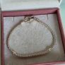 Pandora moments studded chain bracelet size 19.5cm very good condition hallmarked Image 2