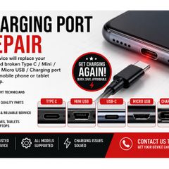 Charging Port USB Connector Repair Service