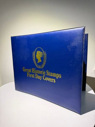 Stamps - Sir Rowland Hill 1979 First Day Covers Album - Great Historic Stamps + Europa 79