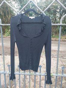 Laura Ashley black cardigan (free post)