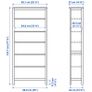 Bookcase - Solid Pine Image 7
