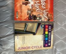Junior cycle English books (Make your mark) (key skills in English)