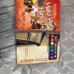 Junior cycle English books (Make your mark) (key skills in English)