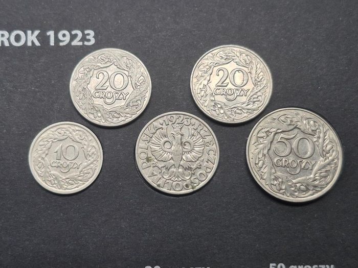 Poland 2nd Rp Coins 1923 -1939