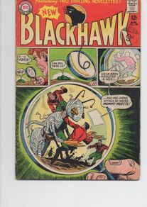 Blackhawk #199 The Attack Of The Mummy Insects"! 1964 Dc Silver Age Comic