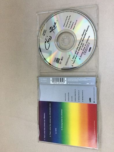 chris rea that's what they always say remix cd single 1989 rare christmas