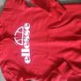 Ellesse red hoodie size uk8 Image 4