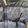 United Colors of Benetton baby girl navy puffer jacket 74 cm 6-9 months Perfect condition Postage included Image 2
