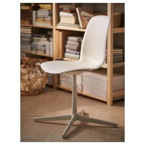 White Swivel Office Chair
