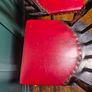 2 Vintage chairs A pair of matching Midcentury wooden Vintage chairs Image 7