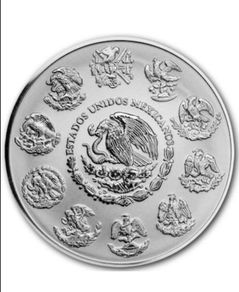 silver coins and bars
