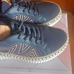New navy slip in Skechers