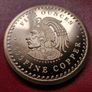 5 oz Aztec Calendar Copper Round Image 3