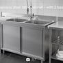 Brand new!!! Stainless steel Table cabinet Image 5