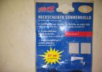 Sun blind for car rear window (baby seated back-to-front)