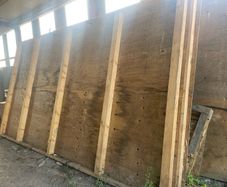 Timber frames 15 ft X 8ft with panels