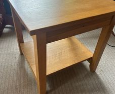pine coffee table