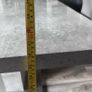 marble effect dining table Image 6