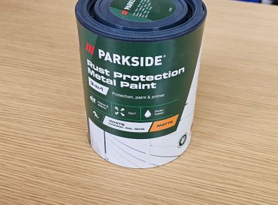 1L White matt Protection Metal Paint Matt 9016 RAL