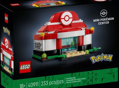 Mini Pokemon Centre LEGO 40911