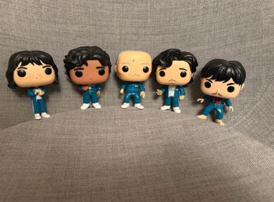 Lot of 5 figure is the Funko Pop! TV: Squid Game - Gi-hun Ali Kang Sae Byeok Oh II-Nam Cho Sang-Woo